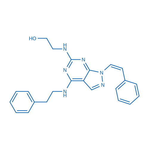 (Z)-2-((4-(Phenethylamino)-1-styryl-1H-pyrazolo[3,4-d]pyrimidin-6-yl)amino)ethan-1-ol
