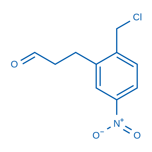 2-(Chloromethyl)-5-nitrophenylpropanal