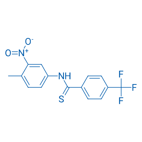 N-(4-Methyl-3-nitrophenyl)-4-(trifluoromethyl)benzothioamide