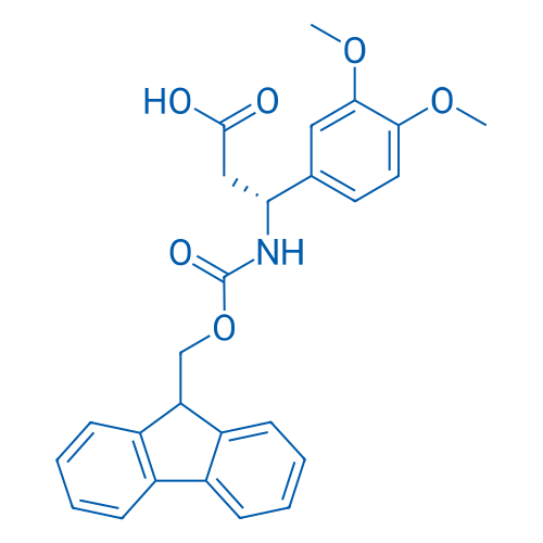 (R)-3-((((9H-Fluoren-9-yl)methoxy)carbonyl)amino)-3-(3,4-dimethoxyphenyl)propanoic acid