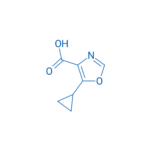 917828-31-0|5-Cyclopropyloxazole-4-carboxylic acid|BLD Pharm