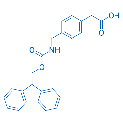 2-(4-(((((9H-Fluoren-9-yl)methoxy)carbonyl)amino)methyl)phenyl)acetic acid