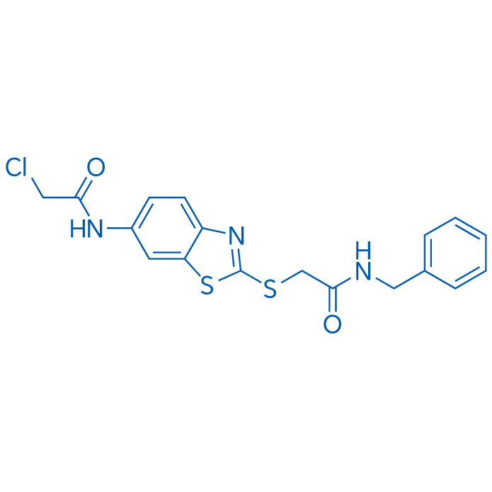 N-Benzyl-2-((6-(2-chloroacetamido)benzo[d]thiazol-2-yl)thio)acetamide