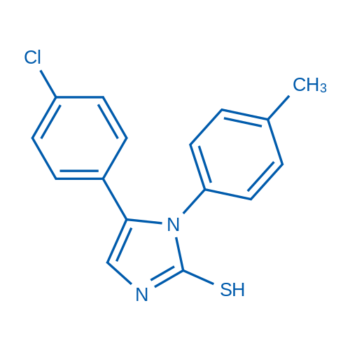 5-(4-Chlorophenyl)-1-(p-tolyl)-1H-imidazole-2-thiol