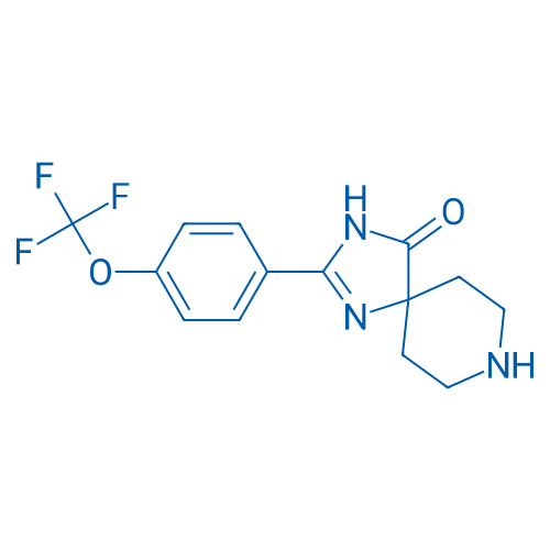 2-(4-(Trifluoromethoxy)phenyl)-1,3,8-triazaspiro[4.5]dec-1-en-4-one