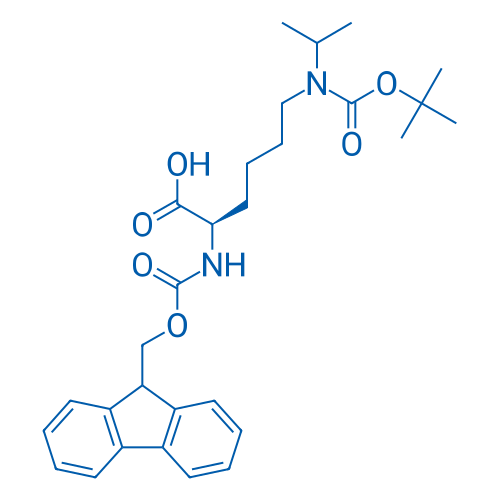 (R)-2-((((9H-Fluoren-9-yl)methoxy)carbonyl)amino)-6-((tert-butoxycarbonyl)(isopropyl)amino)hexanoic acid