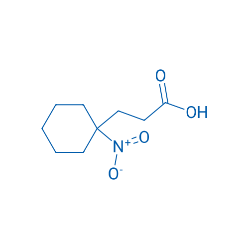 3-(1-Nitrocyclohexyl)propanoic acid