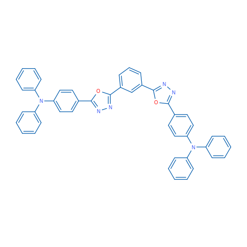 Benzenamine,4,4'-[1,3-phenylenebis(1,3,4-oxadiazole-5,2-diyl)]bis[N,N-diphenyl