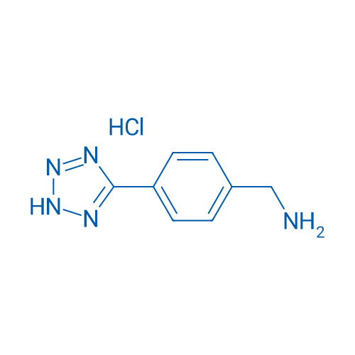 (4-(2H-Tetrazol-5-yl)phenyl)methanamine hydrochloride