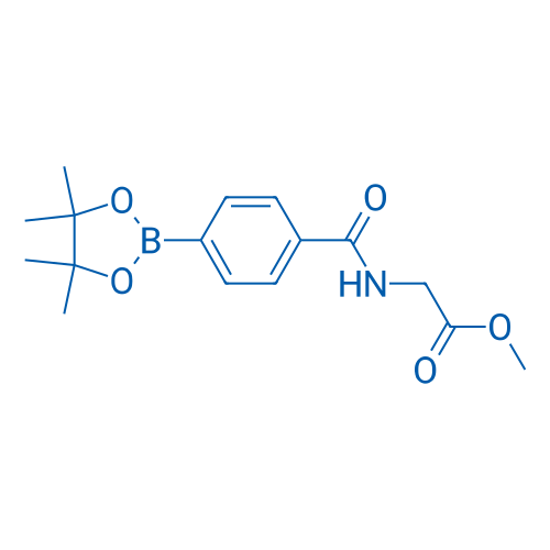 Methyl 2-(4-(4,4,5,5-tetramethyl-1,3,2-dioxaborolan-2-yl)benzamido)acetate