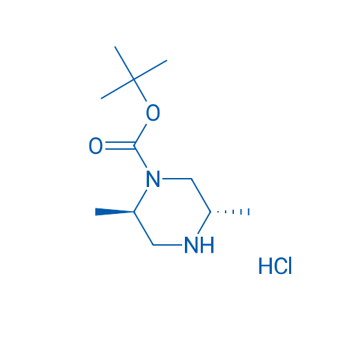 rel-(2R,5S)-tert-Butyl 2,5-dimethylpiperazine-1-carboxylate hydrochloride