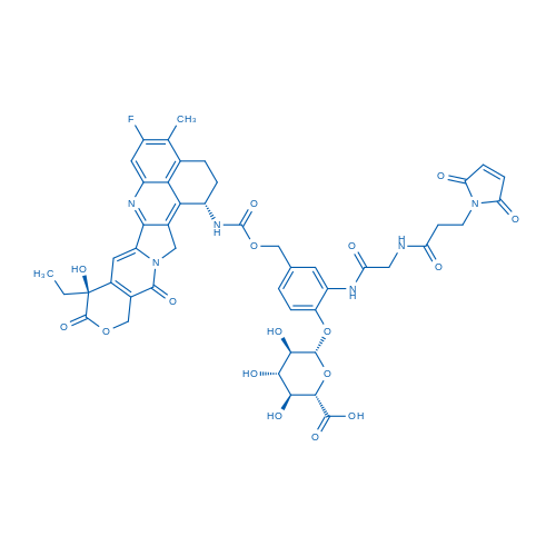 Mal-Gly-PAB-Exatecan-D-glucuronic acid