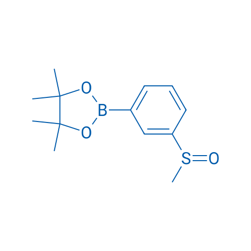 4,4,5,5-Tetramethyl-2-(3-(methylsulfinyl)phenyl)-1,3,2-dioxaborolane