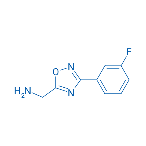 (3-(3-Fluorophenyl)-1,2,4-oxadiazol-5-yl)methanamine