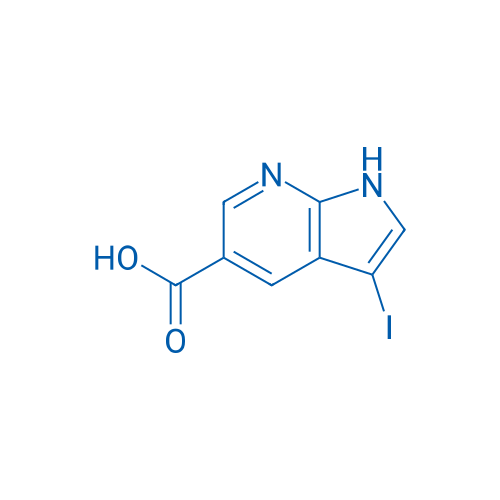 3-Iodo-7-azaindole-5-carboxylic acid