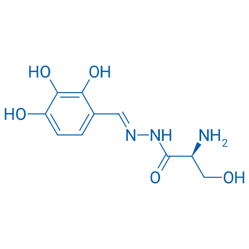 (S,E)-2-Amino-3-hydroxy-N'-(2,3,4-trihydroxybenzylidene)propanehydrazide