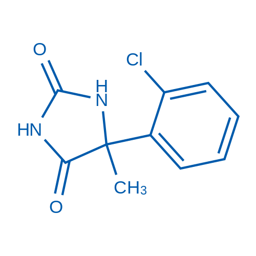 5-(2-Chlorophenyl)-5-methylimidazolidine-2,4-dione
