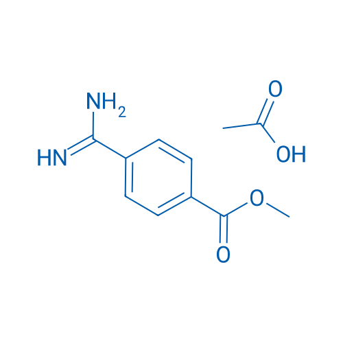 Methyl 4-carbamimidoylbenzoate acetate