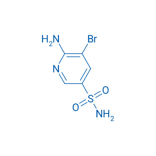6-Amino-5-bromopyridine-3-sulfonamide