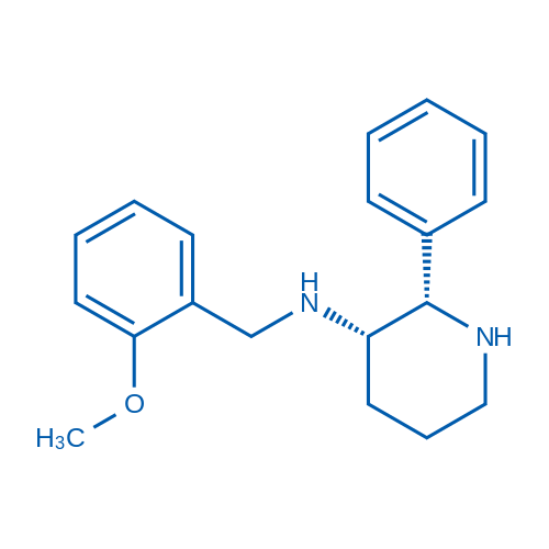 (2S,3S)-N-(2-Methoxybenzyl)-2-phenylpiperidin-3-amine