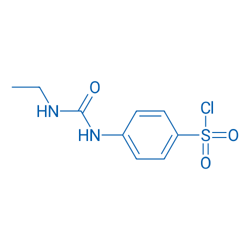 4-(3-Ethylureido)benzene-1-sulfonyl chloride