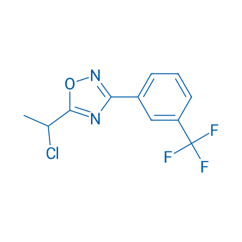 5-(1-Chloroethyl)-3-(3-(trifluoromethyl)phenyl)-1,2,4-oxadiazole