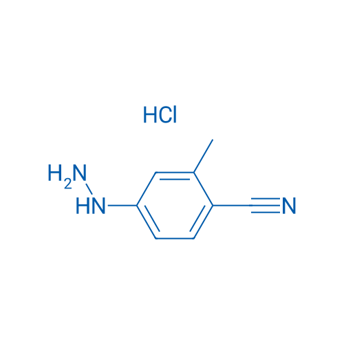 4-Hydrazinyl-2-methylbenzonitrile hydrochloride