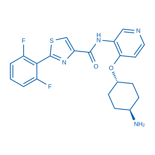 Rel-N-(4-(((1r,4r)-4-aminocyclohexyl)oxy)pyridin-3-yl)-2-(2,6-difluorophenyl)thiazole-4-carboxamide