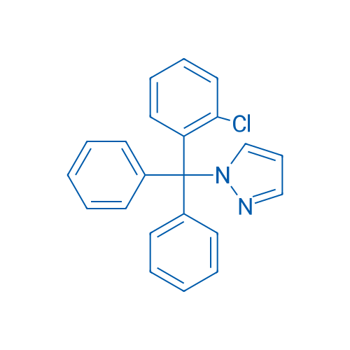 1-((2-Chlorophenyl)diphenylmethyl)-1H-pyrazole