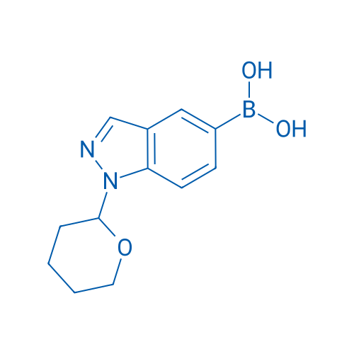 (1-(Tetrahydro-2H-pyran-2-yl)-1H-indazol-5-yl)boronic acid