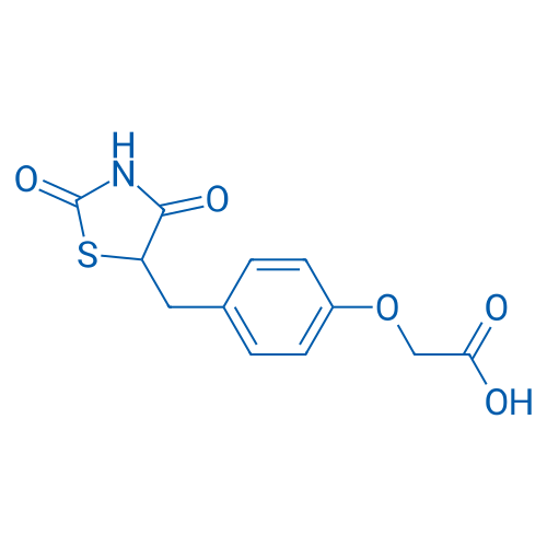2-(4-((2,4-Dioxothiazolidin-5-yl)methyl)phenoxy)acetic acid