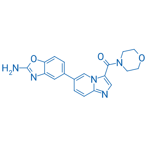 (6-(2-Aminobenzo[d]oxazol-5-yl)imidazo[1,2-a]pyridin-3-yl)(morpholino)methanone