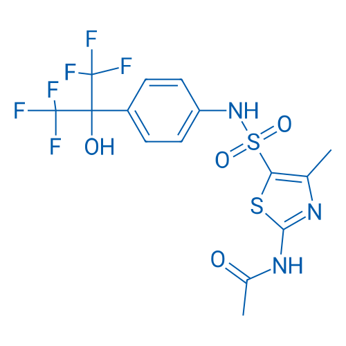 N-(5-(N-(4-(1,1,1,3,3,3-Hexafluoro-2-hydroxypropan-2-yl)phenyl)sulfamoyl)-4-methylthiazol-2-yl)acetamide