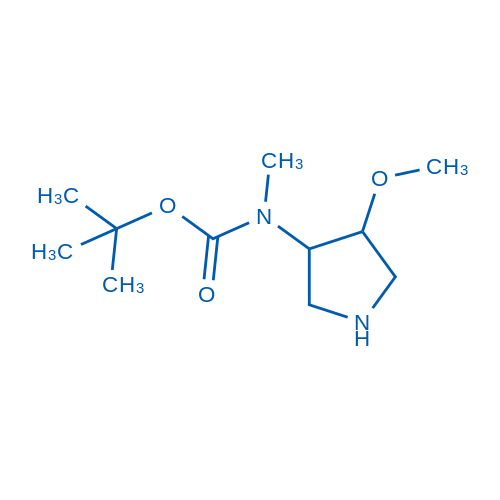 tert-Butyl (4-methoxypyrrolidin-3-yl)(methyl)carbamate