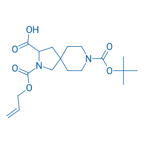 2-((Allyloxy)carbonyl)-8-(tert-butoxycarbonyl)-2,8-diazaspiro[4.5]decane-3-carboxylic acid