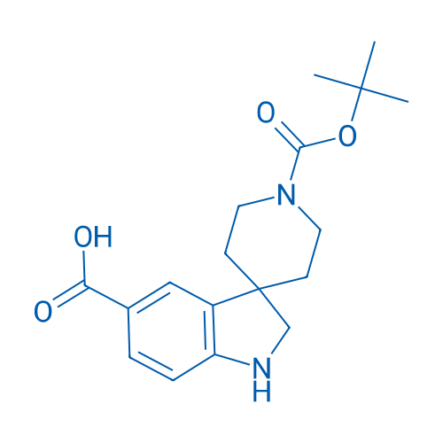 1'-(tert-Butoxycarbonyl)spiro[indoline-3,4'-piperidine]-5-carboxylic acid
