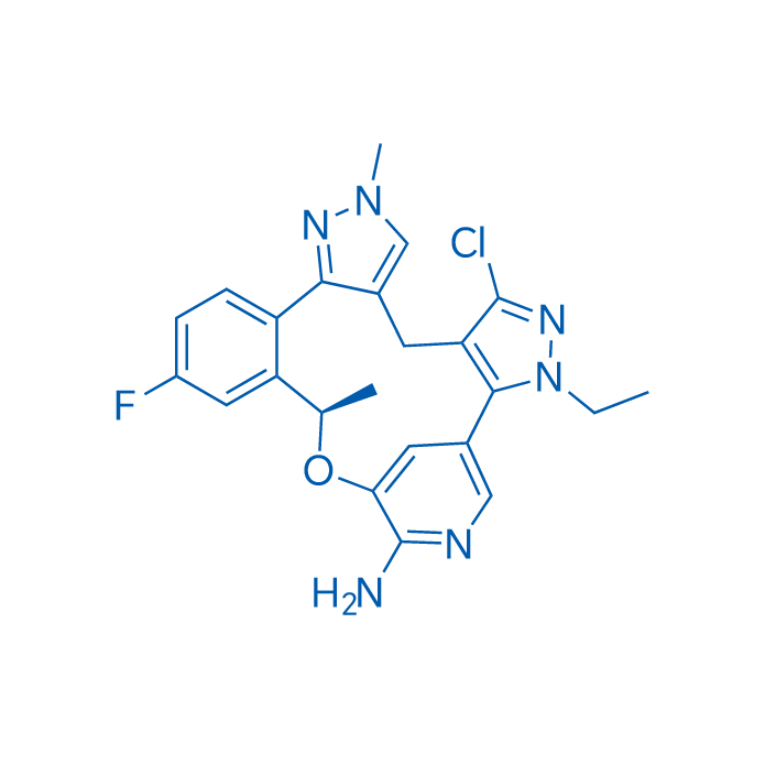(R)-1-Chloro-3-ethyl-12-fluoro-10,16-dimethyl-3,10,16,18-tetrahydro-4,8-(metheno)benzo[l]dipyrazolo[3,4-g:4',3'-j][1]oxa[4]azacyclotetradecin-7-amine