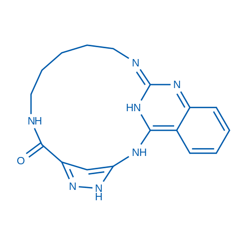 12,13-Dihydro-31H-2,5,11-triaza-1(4,2)-quinazolina-3(5,3)-pyrazolacycloundecaphan-4-one