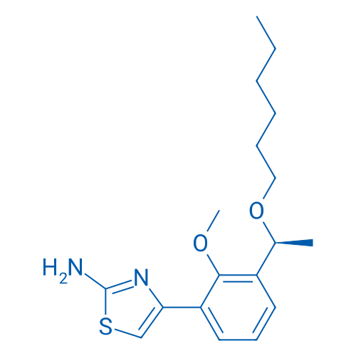(S)-4-(3-(1-(Hexyloxy)ethyl)-2-methoxyphenyl)thiazol-2-amine
