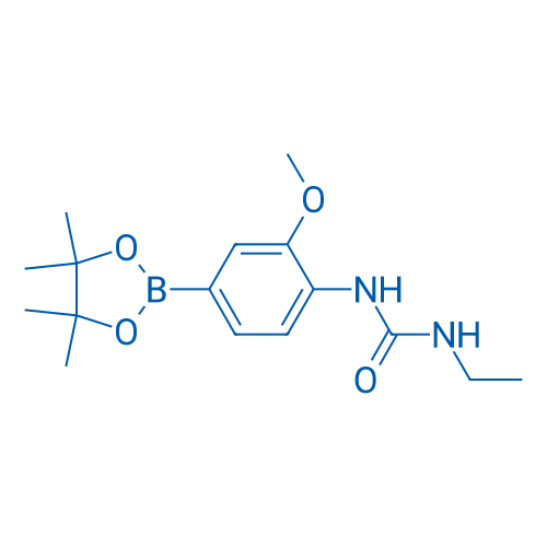 1-Ethyl-3-(2-methoxy-4-(4,4,5,5-tetramethyl-1,3,2-dioxaborolan-2-yl)phenyl)urea
