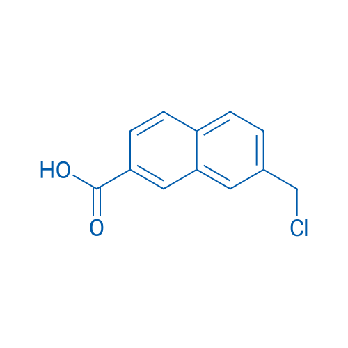 2-(Chloromethyl)naphthalene-7-carboxylic acid