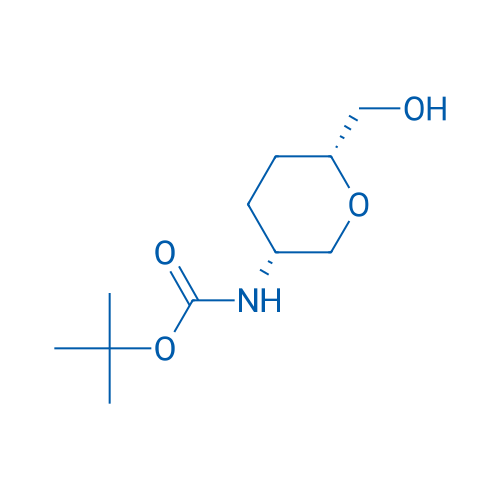 tert-butyl (cis-6-(hydroxymethyl)tetrahydro-2H-pyran-3-yl)carbamate