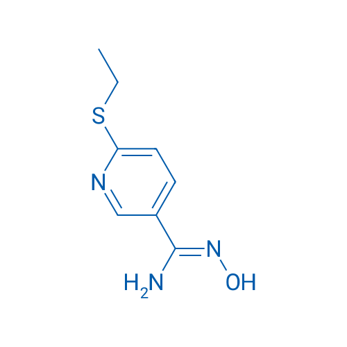 6-(Ethylthio)-N'-hydroxynicotinimidamide