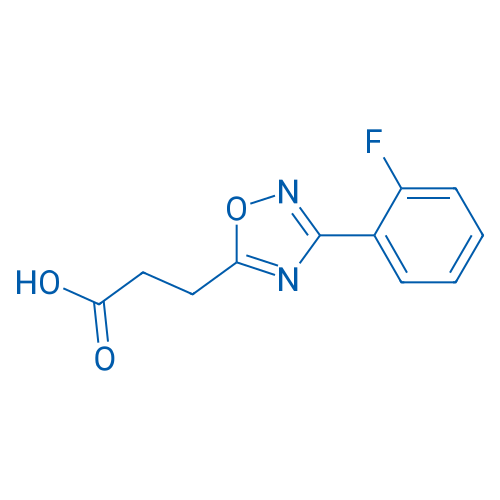 3-(3-(2-Fluorophenyl)-1,2,4-oxadiazol-5-yl)propanoic acid