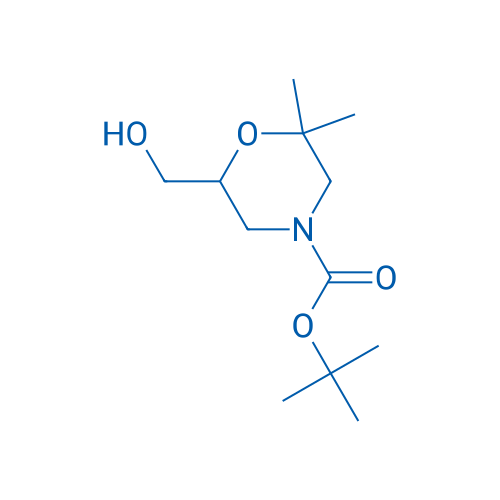 tert-Butyl 6-(hydroxymethyl)-2,2-dimethylmorpholine-4-carboxylate