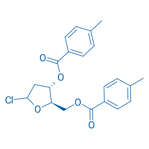 (2R,3S)-5-Chloro-2-(((4-methylbenzoyl)oxy)methyl)tetrahydrofuran-3-yl 4-methylbenzoate