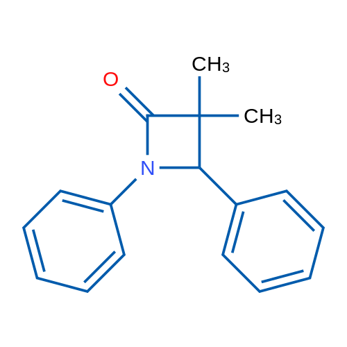 3,3-Dimethyl-1,4-diphenylazetidin-2-one