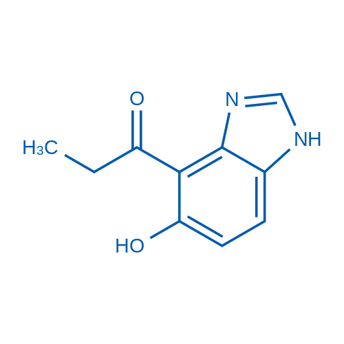 1-(5-Hydroxy-1H-benzo[d]imidazol-4-yl)propan-1-one
