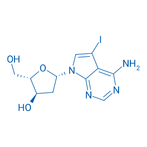 (2S,3R,5S)-5-(4-Amino-5-iodo-7H-pyrrolo[2,3-d]pyrimidin-7-yl)-2-(hydroxymethyl)tetrahydrofuran-3-ol