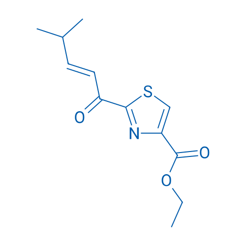 Ethyl 2-(4-methylpent-2-enoyl)thiazole-4-carboxylate